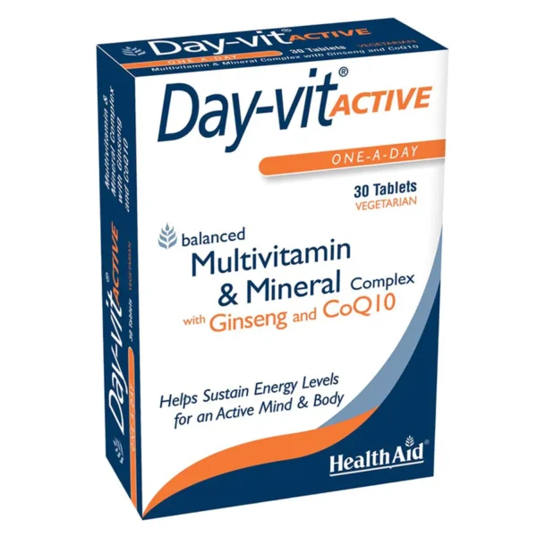 HealthAid Day-vit Active, 30 Ct