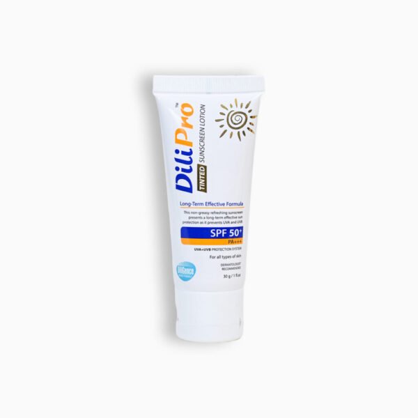 DiliPro TINTED Sunscreen Lotion - Image 2